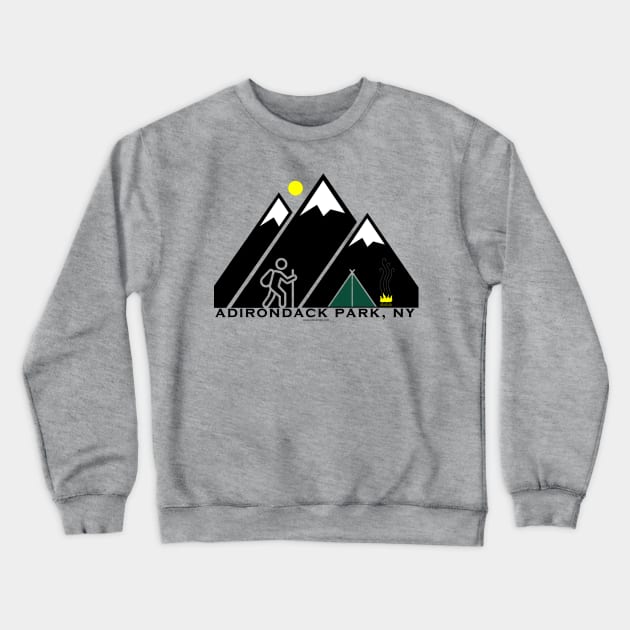 Adirondack Park, NY Crewneck Sweatshirt by ijustwander